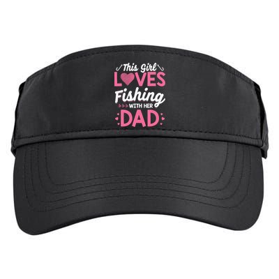 Daughter Fishing Dad Daughter Matching Fishing Adult Drive Performance Visor