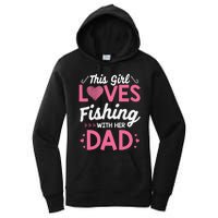 Daughter Fishing Dad Daughter Matching Fishing Women's Pullover Hoodie