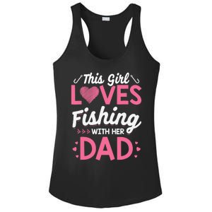 Daughter Fishing Dad Daughter Matching Fishing Ladies PosiCharge Competitor Racerback Tank