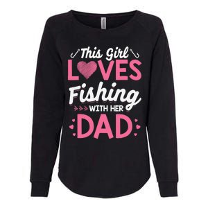 Daughter Fishing Dad Daughter Matching Fishing Womens California Wash Sweatshirt