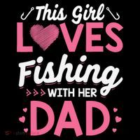 Daughter Fishing Dad Daughter Matching Fishing Baby Bodysuit