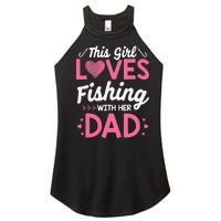 Daughter Fishing Dad Daughter Matching Fishing Women's Perfect Tri Rocker Tank