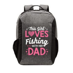 Daughter Fishing Dad Daughter Matching Fishing Vector Backpack