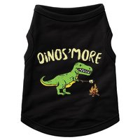 Dinosmore Funny Dino Smore Camping Dinosaur Camp Camper Doggie Tank