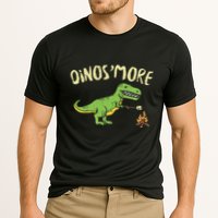 Dinosmore Funny Dino Smore Camping Dinosaur Camp Camper Performance Shirt