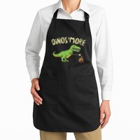 Dinosmore Funny Dino Smore Camping Dinosaur Camp Camper Apron