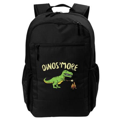 Dinosmore Funny Dino Smore Camping Dinosaur Camp Camper Backpack