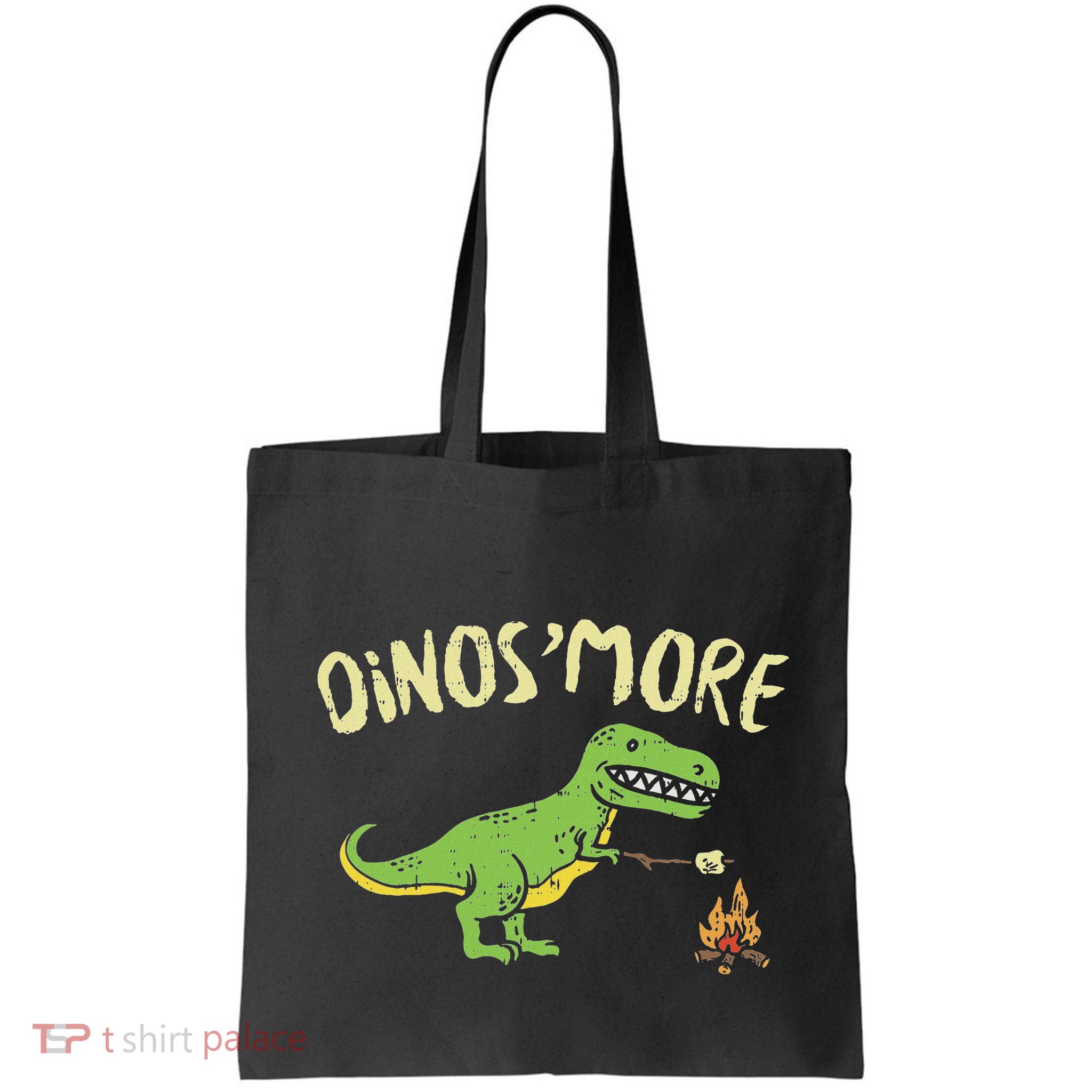 Dinosmore Funny Dino Smore Camping Dinosaur Camp Camper Bag