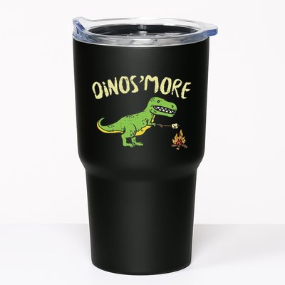Dinosmore Funny Dino Smore Camping Dinosaur Camp Camper Tumbler