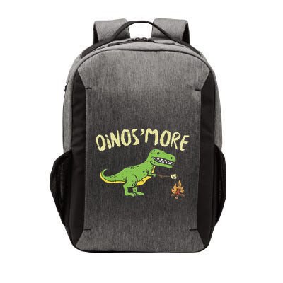 Dinosmore Funny Dino Smore Camping Dinosaur Camp Camper Vector Backpack