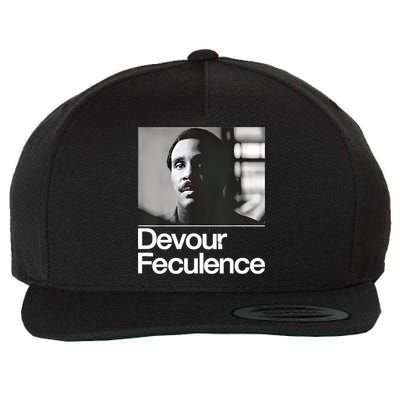 Devour Feculence Wool Snapback Cap