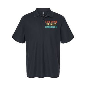 Daughter Fathers Day Awesome Like My Daughter For Dad Softstyle Adult Sport Polo