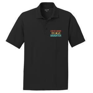 Daughter Fathers Day Awesome Like My Daughter For Dad PosiCharge RacerMesh Polo