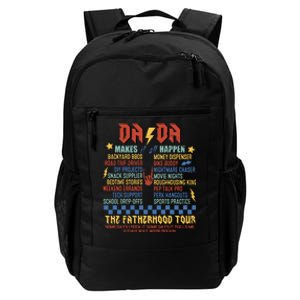 Dada Funny Dad Daddy FatherS Day Daily Commute Backpack