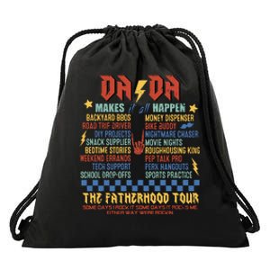 Dada Funny Dad Daddy FatherS Day Drawstring Bag