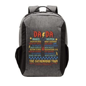 Dada Funny Dad Daddy FatherS Day Vector Backpack