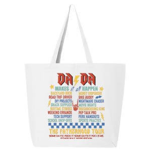 Dada Funny Dad Daddy FatherS Day 25L Jumbo Tote