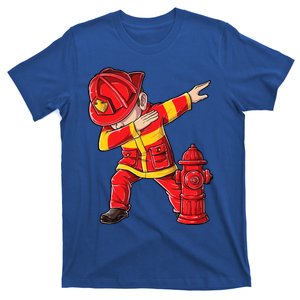 Dabbing Firefighter Dab Dance Funny Firefighting Gift T-Shirt