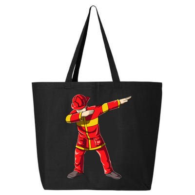 Dabbing Firefighter Dab Junior Firefighters Funny Fire Gift 25L Jumbo Tote