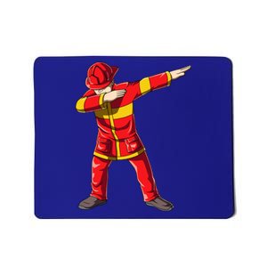 Dabbing Firefighter Dab Junior Firefighters Funny Fire Gift Mousepad