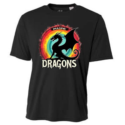 Dragons Fantasy Dragon Magical And Funny Dragon Lover Gifts Cooling Performance Crew T-Shirt