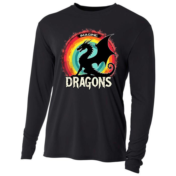 Dragons Fantasy Dragon Magical And Funny Dragon Lover Gifts Cooling Performance Long Sleeve Crew