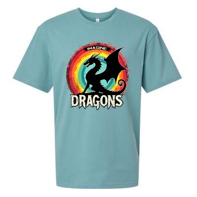 Dragons Fantasy Dragon Magical And Funny Dragon Lover Gifts Sueded Cloud Jersey T-Shirt