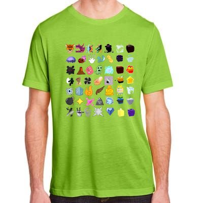 Devil Fruit Devils Fruit Of Blox Fruit Adult ChromaSoft Performance T-Shirt