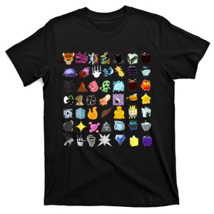 Devil Fruit Devils Fruit Of Blox Fruit T-Shirt