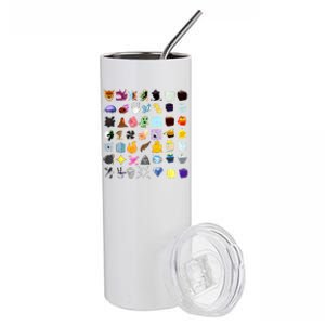 Devil Fruit Devils Fruit Of Blox Fruit Stainless Steel Tumbler