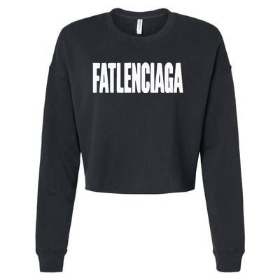 David Fatlenciaga Cropped Pullover Crew