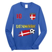 Denmark Flag Danish Pride Lovers Long Sleeve Shirt