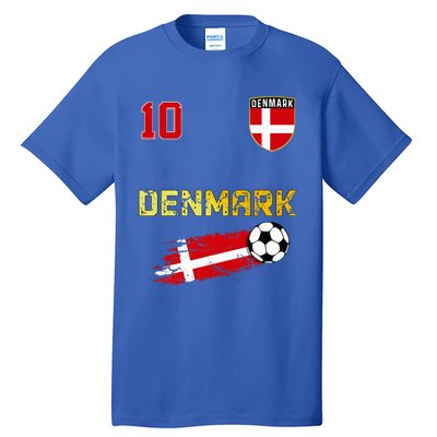 Denmark Flag Danish Pride Lovers Tall T-Shirt