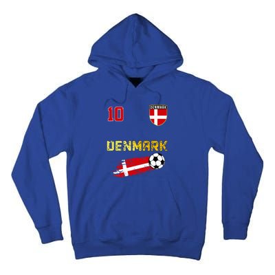 Denmark Flag Danish Pride Lovers Tall Hoodie