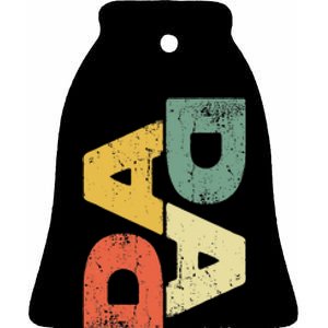 DADA Fathers Day Ceramic Bell Ornament