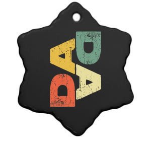 DADA Fathers Day Ceramic Star Ornament