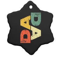 DADA Fathers Day Ceramic Star Ornament