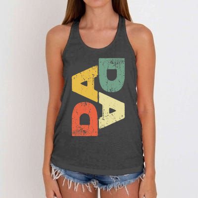 DADA Fathers Day Women's Knotted Racerback Tank