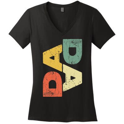 DADA Fathers Day Women's V-Neck T-Shirt