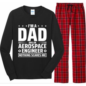 Dad Fathers Day Aeronautical Aerospace Engineering Great Gift Long Sleeve Pajama Set