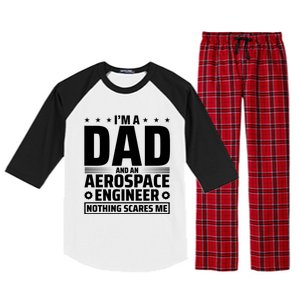 Dad Fathers Day Aeronautical Aerospace Engineering Great Gift Raglan Sleeve Pajama Set