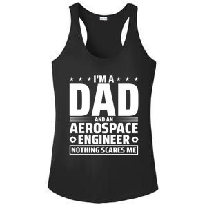 Dad Fathers Day Aeronautical Aerospace Engineering Great Gift Ladies PosiCharge Competitor Racerback Tank