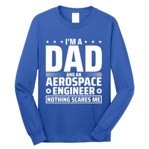 Dad Fathers Day Aeronautical Aerospace Engineering Great Gift Long Sleeve Shirt