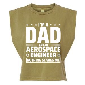 Dad Fathers Day Aeronautical Aerospace Engineering Great Gift Garment-Dyed Women's Muscle Tee