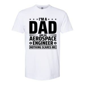 Dad Fathers Day Aeronautical Aerospace Engineering Great Gift Softstyle CVC T-Shirt