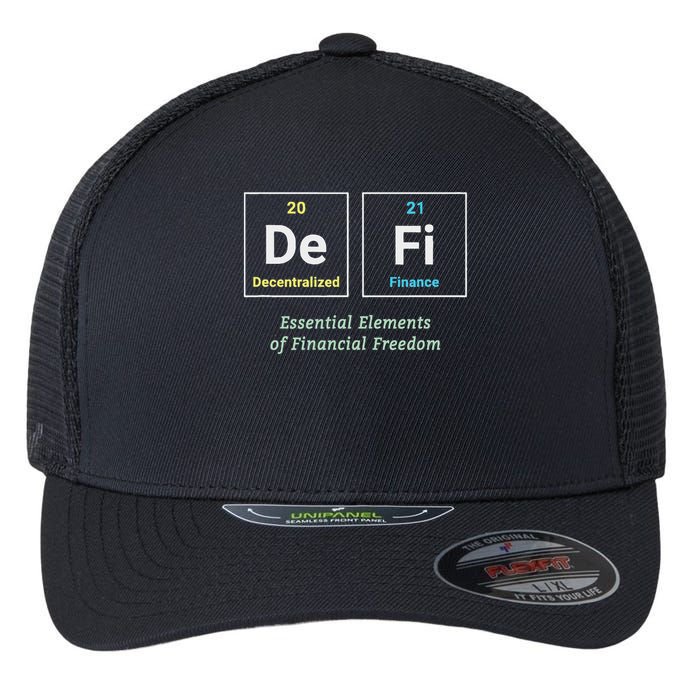 Decentralized Finance Decentralize Defi Blockchain Crypto Flexfit Unipanel Trucker Cap