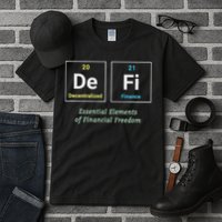 Decentralized Finance Decentralize Defi Blockchain Crypto Tall T-Shirt