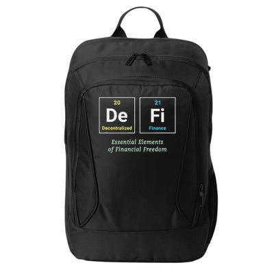 Decentralized Finance Decentralize Defi Blockchain Crypto City Backpack