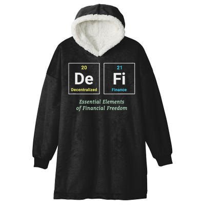Decentralized Finance Decentralize Defi Blockchain Crypto Hooded Wearable Blanket