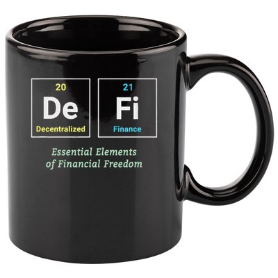 Decentralized Finance Decentralize Defi Blockchain Crypto 11oz C Handle Ceramic Mug